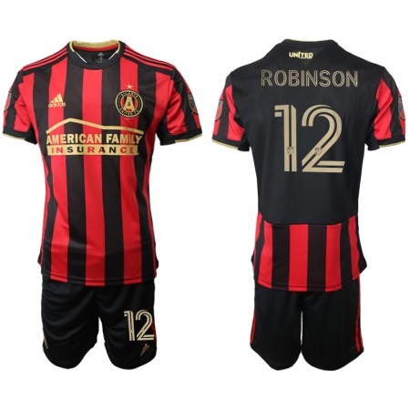 Atlanta United Fotbollströjor Robinson 12 Barn Hemma tröja 2020/21 Kortärmad